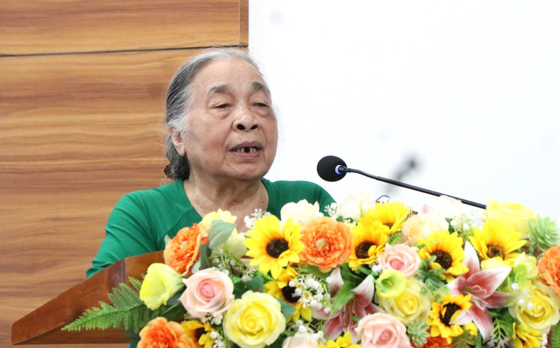 Nữ Anh hùng một thời vận động phong trào "Đỡ đầu Mẹ liệt sĩ"