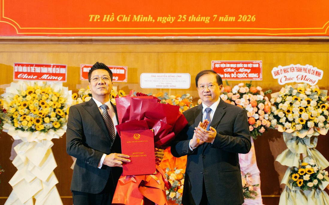 TS.NSND Đỗ Quốc Hưng làm Giám đốc Nhạc viện TPHCM