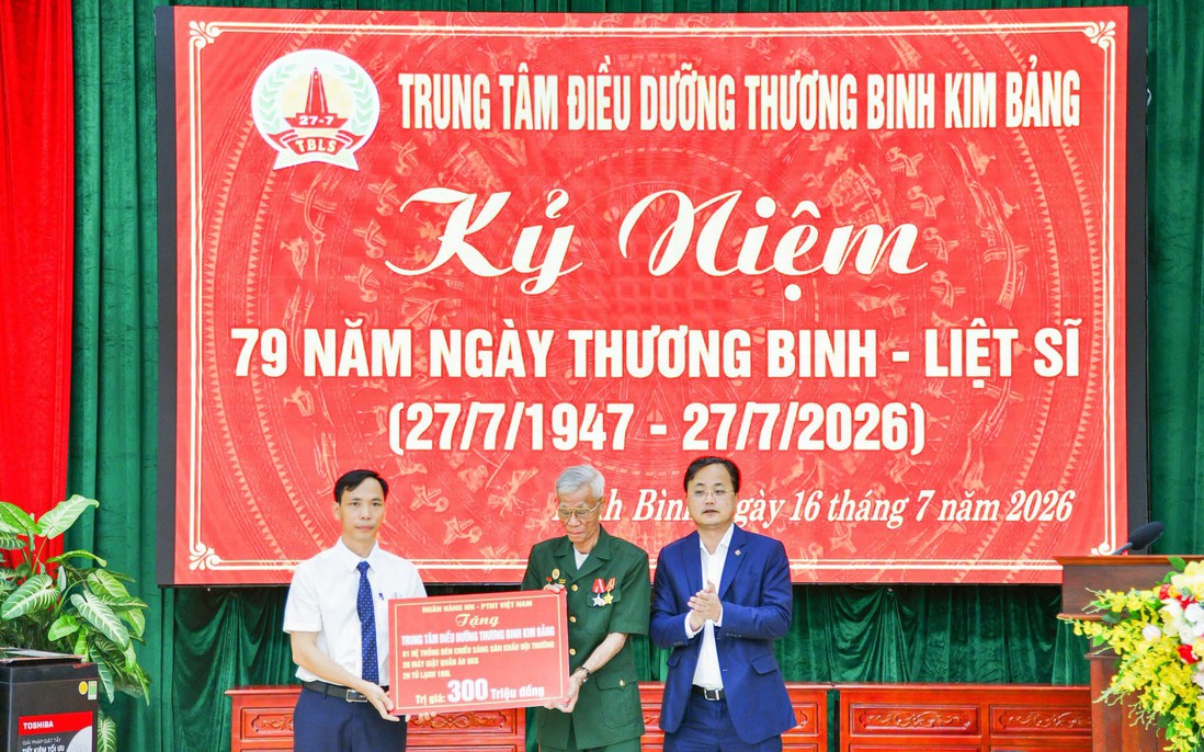 Agribank lan tỏa nghĩa tình tri ân thương binh - liệt sĩ, người có công với cách mạng