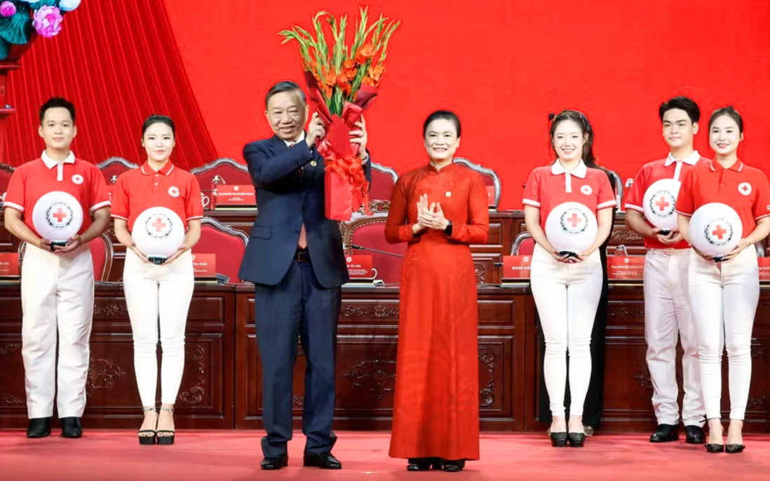 Tổng Bí thư, Chủ tịch nước Tô Lâm giữ cương vị Chủ tịch Danh dự Hội Chữ thập đỏ Việt Nam