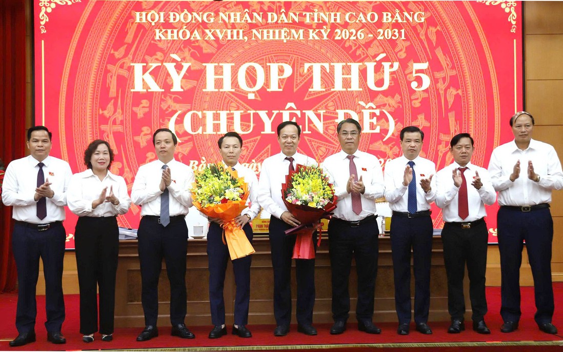 Ông Lương Tuấn Hùng được bầu giữ chức Phó Chủ tịch UBND tỉnh Cao Bằng