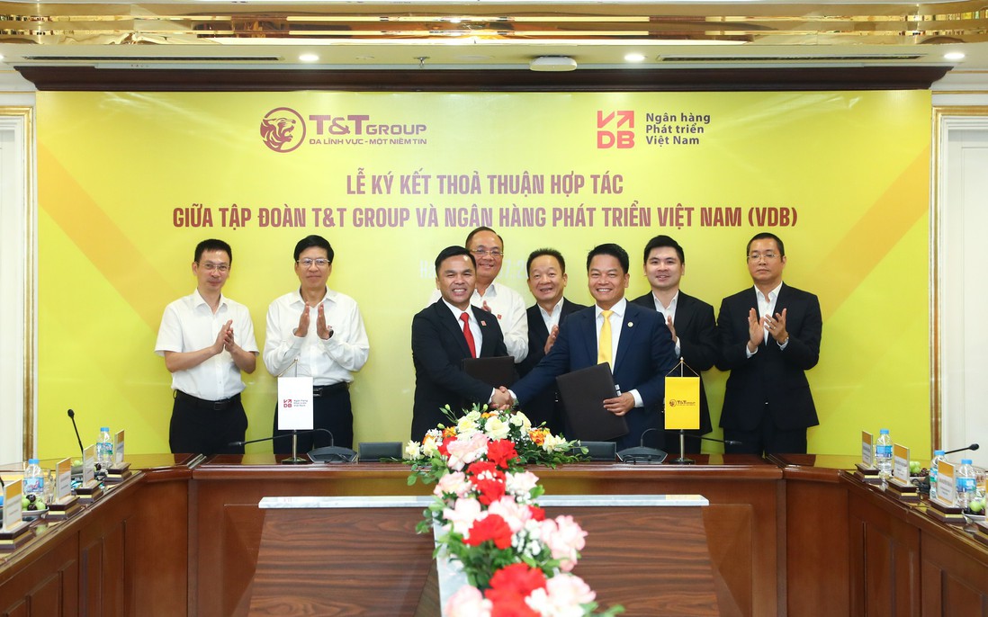Tăng tốc trên các lĩnh vực động lực, T&T Group bắt tay VDB mở rộng nguồn vốn 
