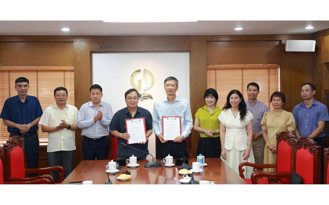 Lễ ký kết thỏa thuận giữa Nhà xuất bản Giáo dục Việt Nam và Hiệp hội Sách giáo dục và Học liệu điện tử Việt Nam