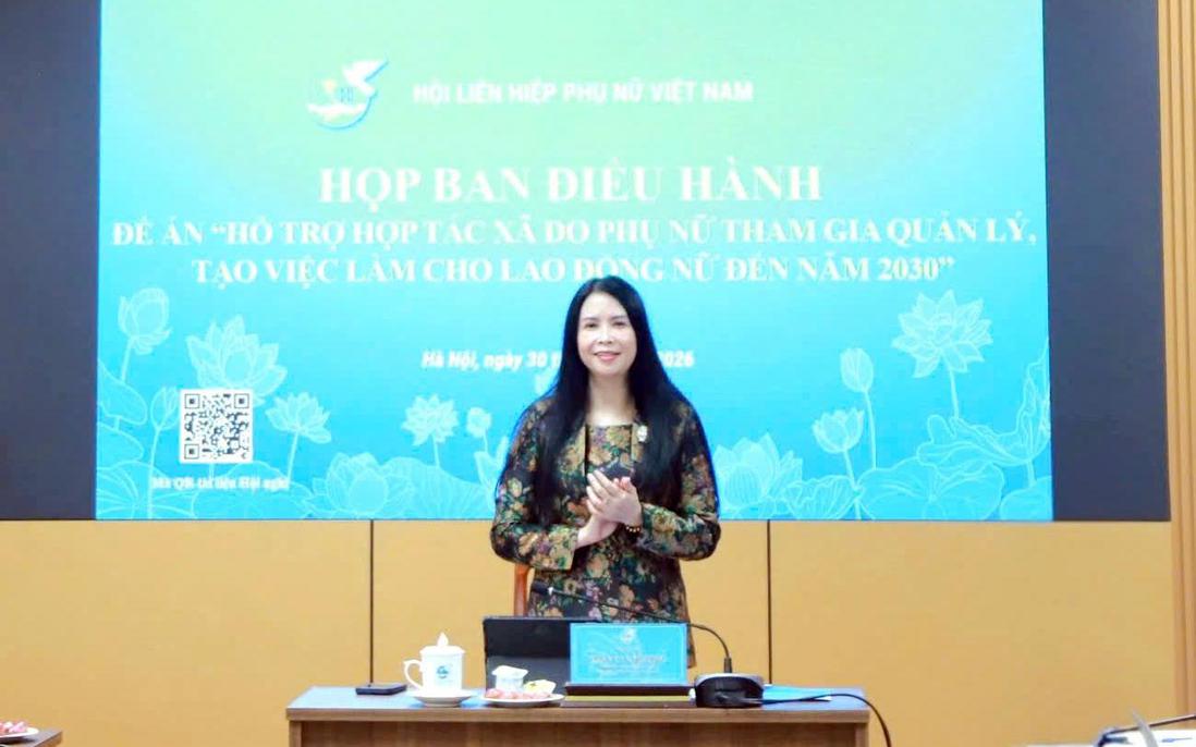Đồng hành cùng hợp tác xã do phụ nữ tham gia quản lý phát triển bền vững
