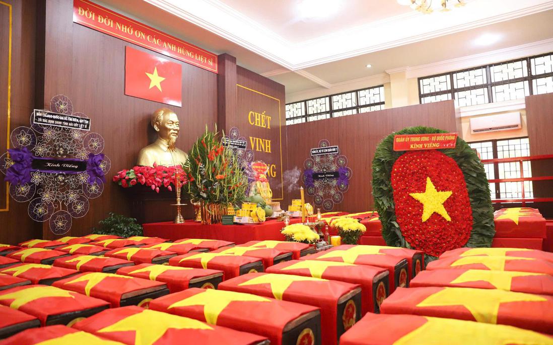 Ngày 30/7, phát hiện và quy tập được 5 bộ hài cốt liệt sĩ tại Công viên Lê Thị Riêng