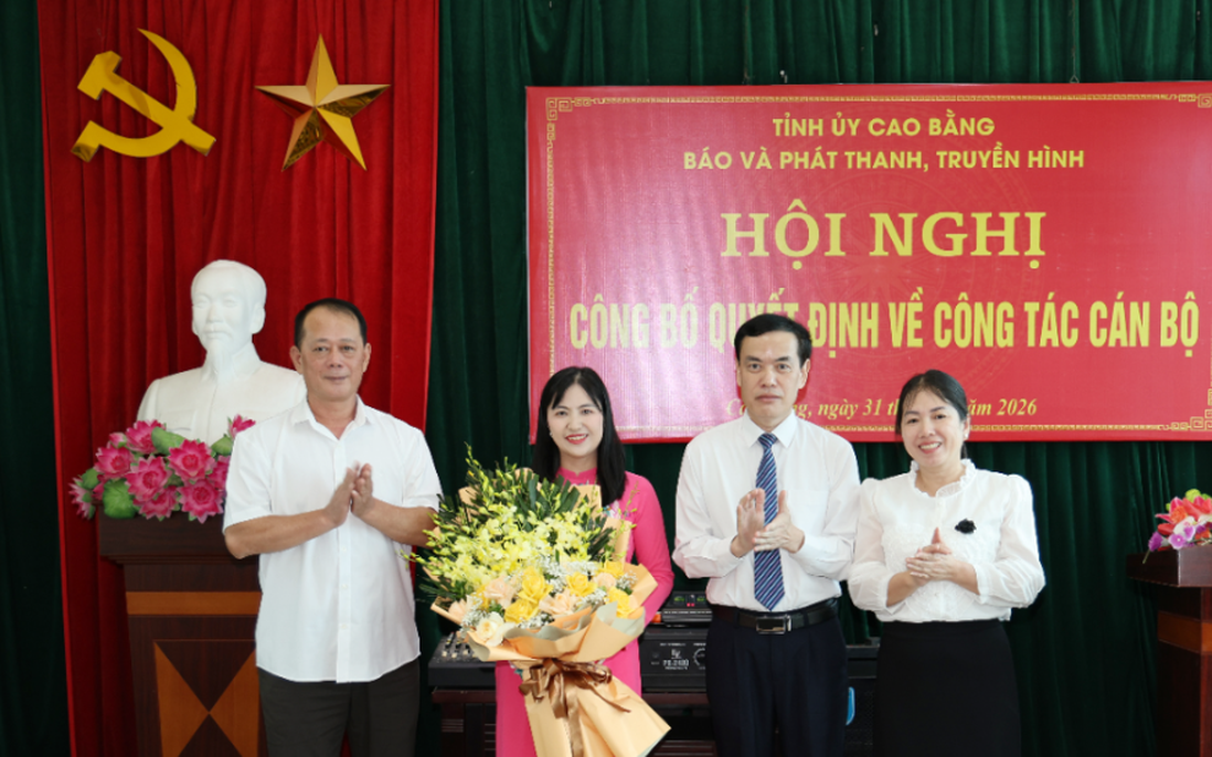 Bà Nông Thị Quỳnh An giữ chức Phó Giám đốc Báo và Phát thanh, Truyền hình Cao Bằng