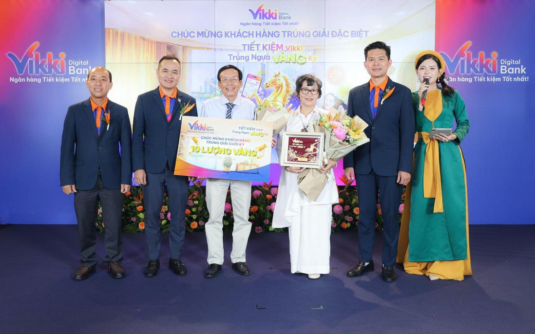 Từ Ngựa Vàng đến Bóng Vàng: Vikki Digital Bank lan tỏa mùa tiết kiệm sinh lời, trúng lớn