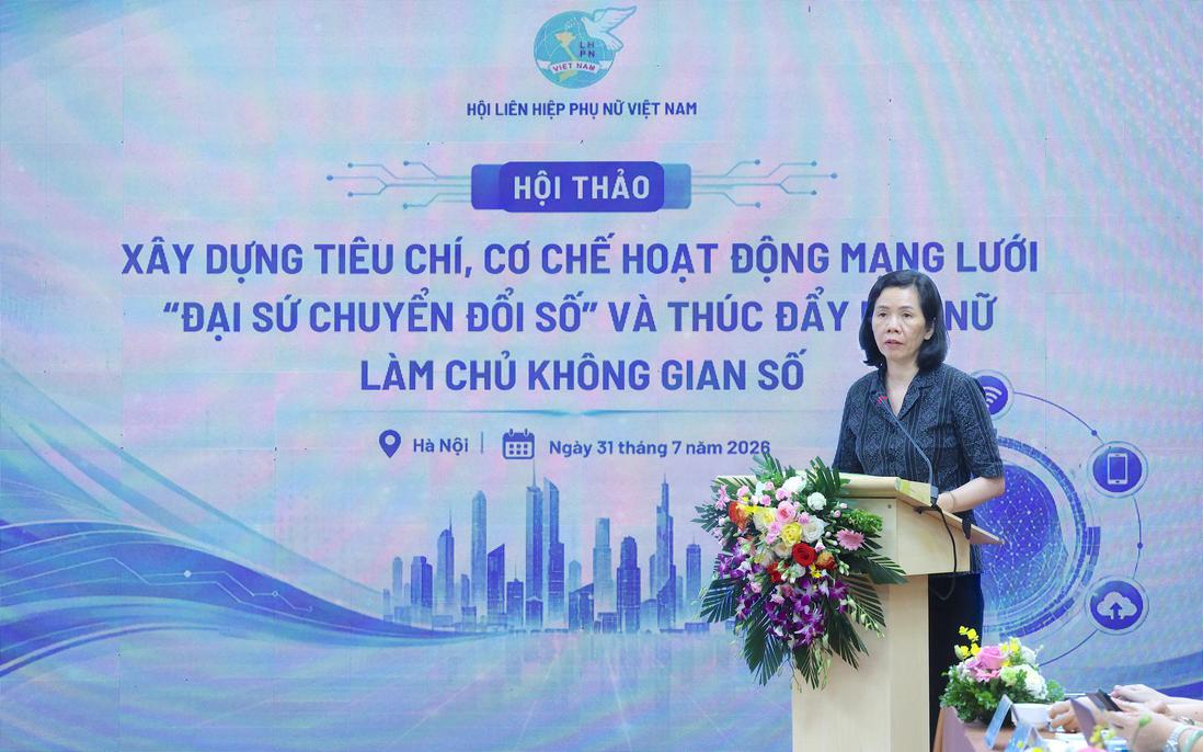 Mạng lưới “Đại sứ Chuyển đổi số”: Lực lượng nòng cốt giúp phụ nữ thu hẹp khoảng cách số và tự tin hội nhập