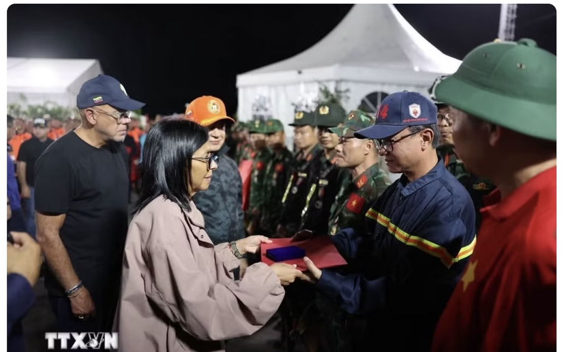 Venezuela vinh danh các đoàn cứu hộ quốc tế, gửi thư cảm ơn đến Tổng Bí thư, Chủ tịch nước Tô Lâm