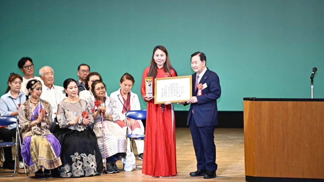 Người Việt duy nhất được Nhật Bản vinh danh với Giải thưởng Cộng đồng cho Công dân toàn cầu năm 2026