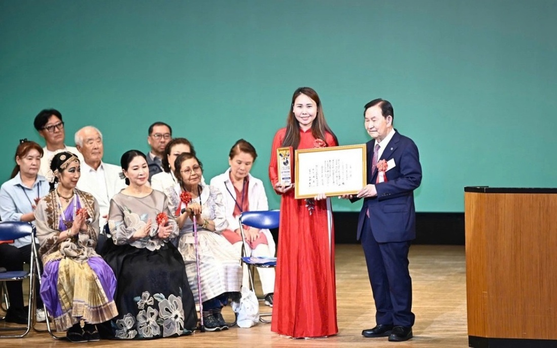 The only Vietnamese honored by Japan with the 2026 Global Citizen Community Award