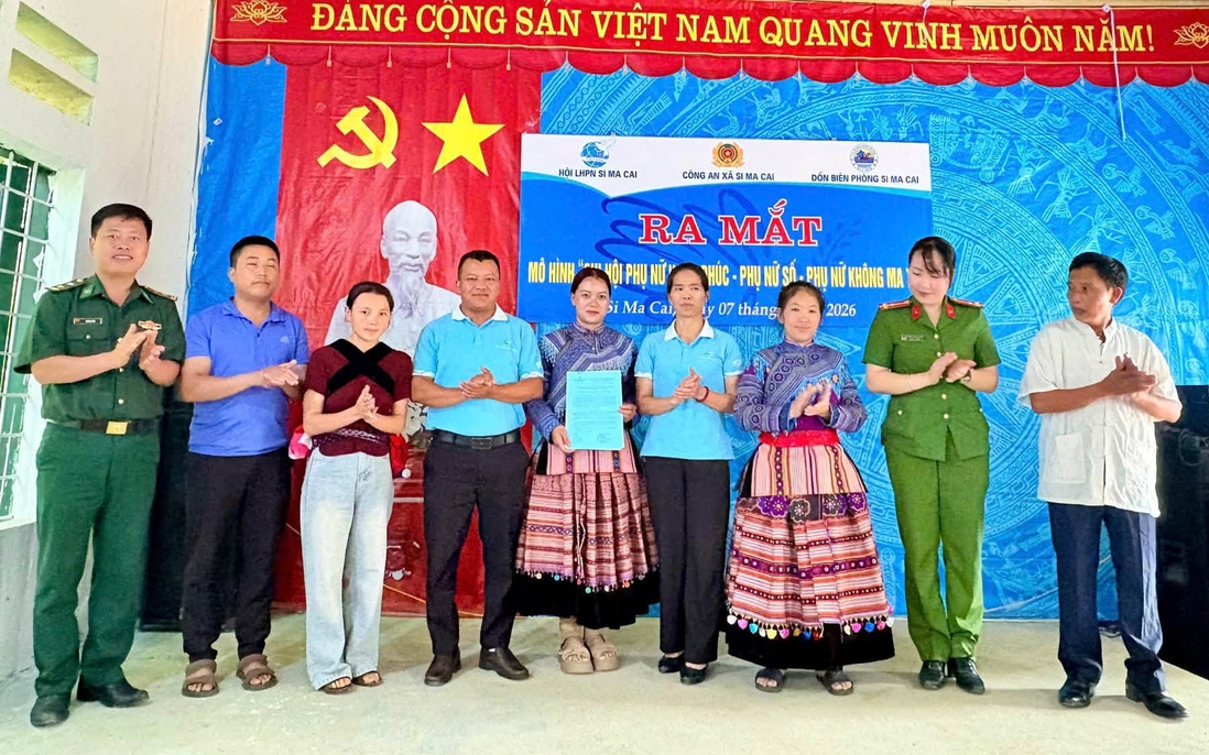 Lào Cai: Ra mắt 3 mô hình "Chi hội phụ nữ hạnh phúc - Chi hội phụ nữ số - Chi hội phụ nữ không ma túy"