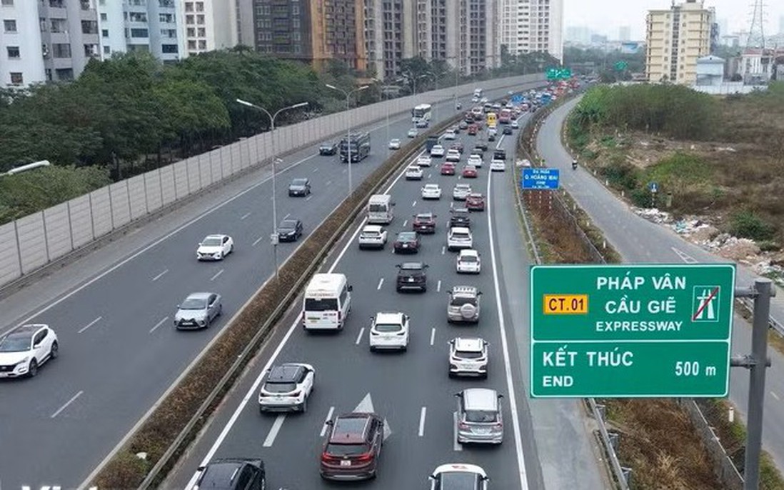 Đề xuất hơn 25.000 tỷ đồng mở rộng cao tốc Pháp Vân-Cầu Giẽ 10-12 làn xe
