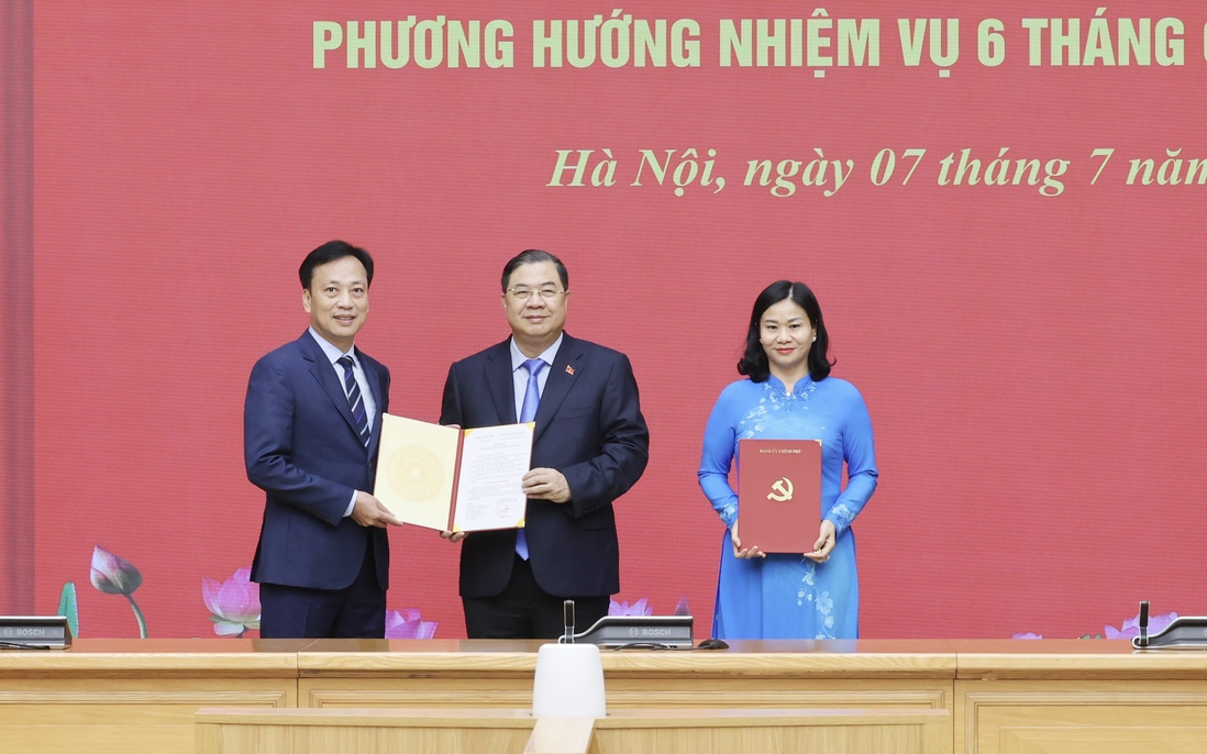 Đồng chí Nguyễn Thị Tuyến làm Thủ trưởng cơ quan Đảng ủy Chính phủ