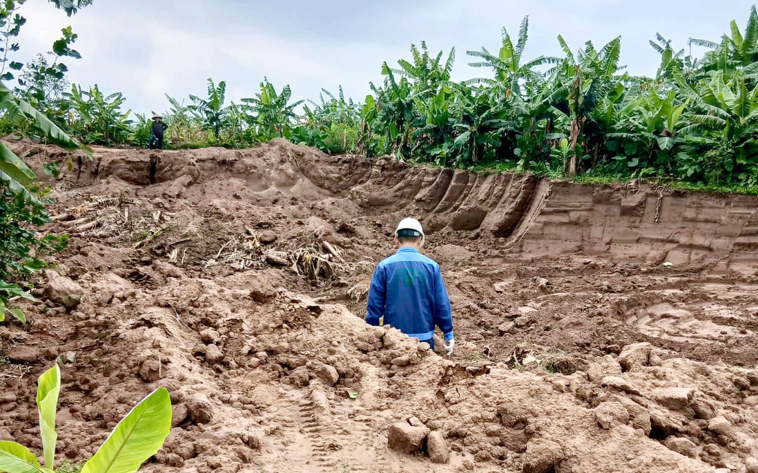 Vụ đất ruộng "không cánh mà bay" ở Hưng Yên: Có dấu hiệu vi phạm quy định về khai thác tài nguyên