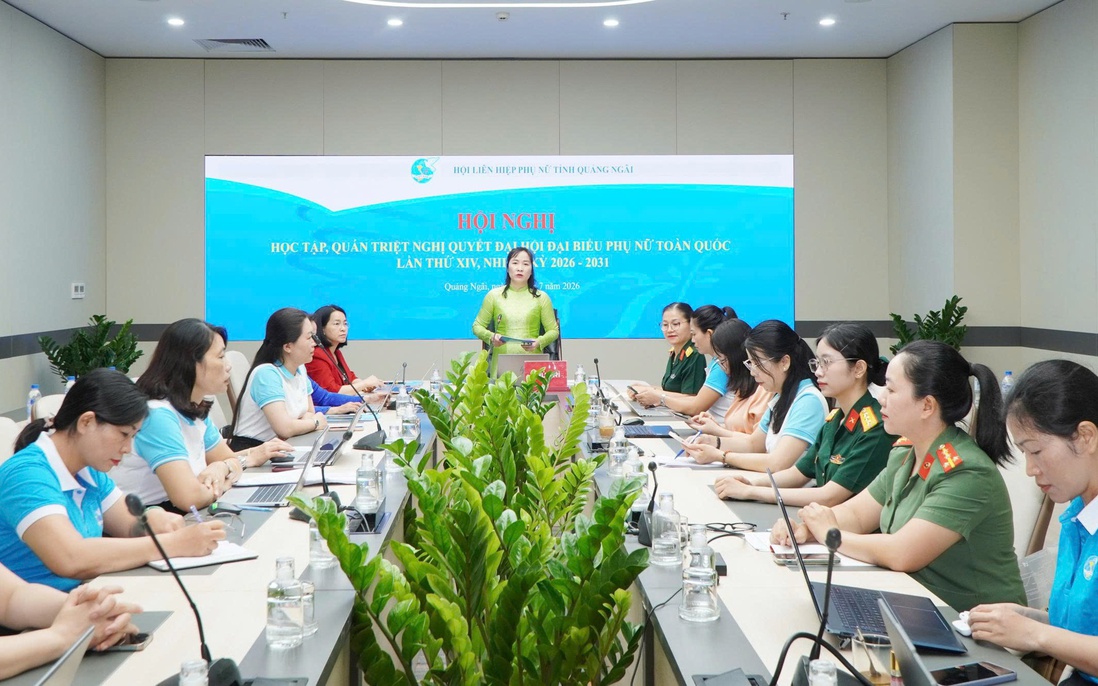 Quảng Ngãi: Hội nghị quán triệt Nghị quyết Đại hội đại biểu Phụ nữ toàn quốc XIV