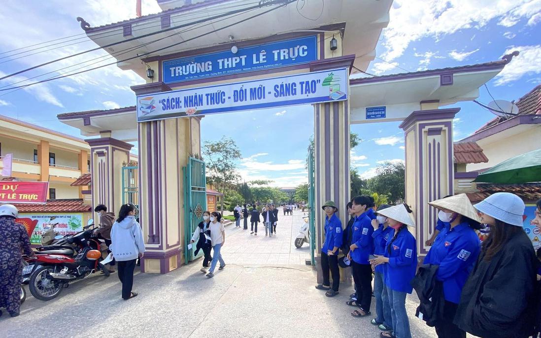 Quảng Trị: 5 thí sinh vi phạm bị hủy bài thi 