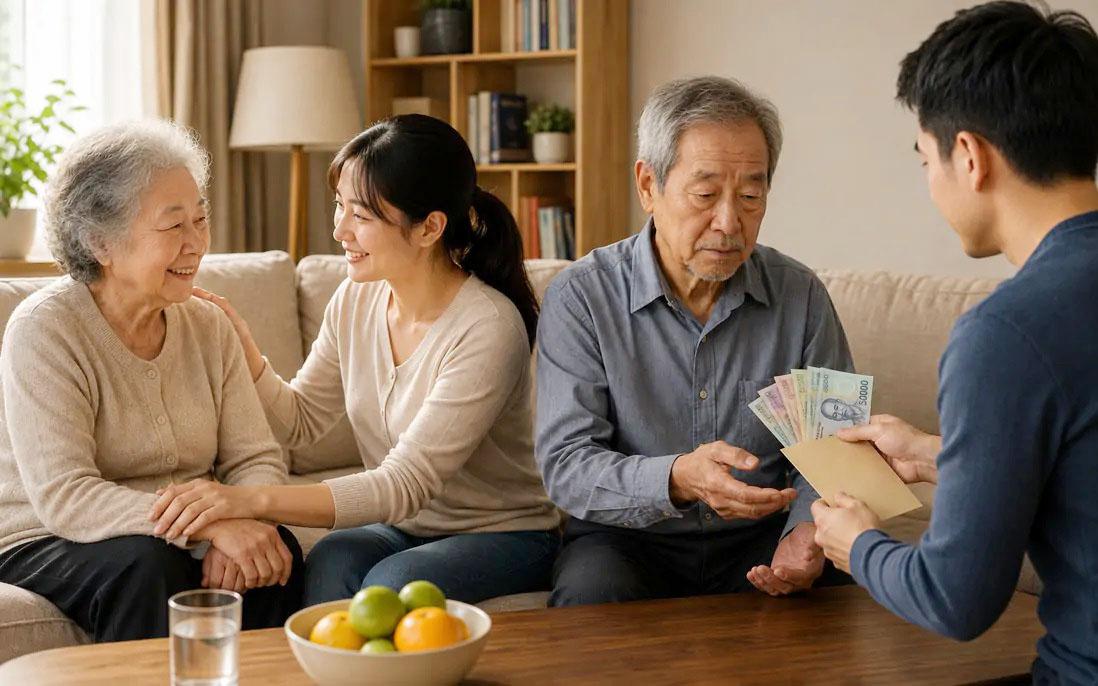 Diễn đàn tháng 8: Đừng đo lòng hiếu thảo bằng tiền