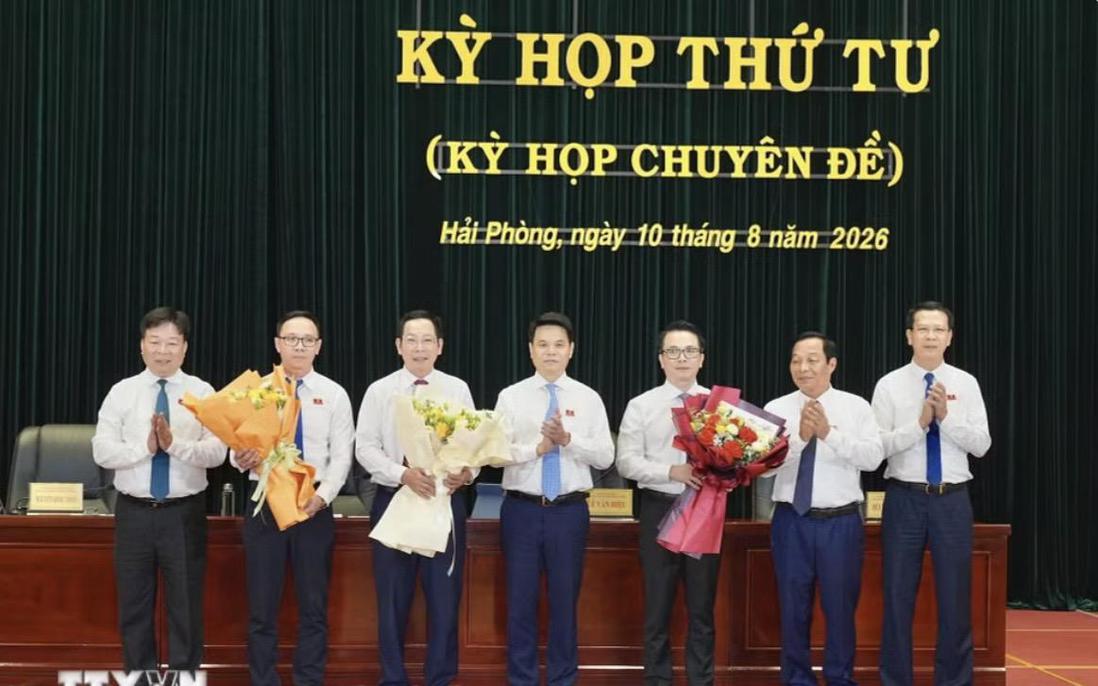 Bầu bổ sung Phó Chủ tịch Hội đồng Nhân dân, Ủy ban Nhân dân thành phố Hải Phòng