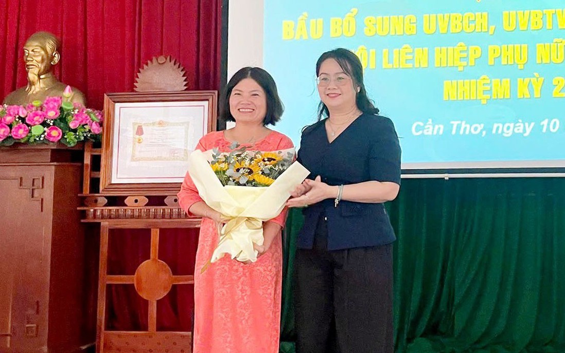 Bà Nguyễn Thị Thanh Thúy giữ chức Phó Chủ tịch Hội LHPN TP Cần Thơ