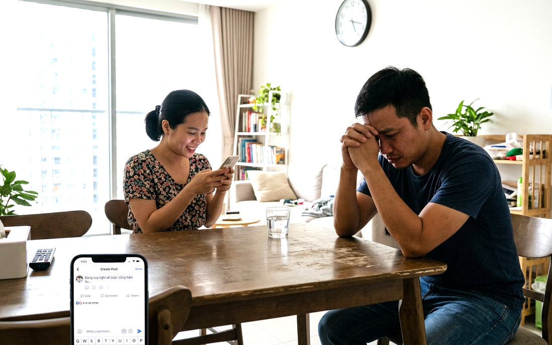 Hệ quả khôn lường khi mâu thuẫn gia đình bị “tế sống” trên mạng xã hội