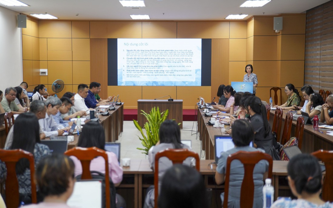Đảng ủy TƯ Hội LHPN Việt Nam quán triệt Nghị quyết Hội nghị Trung ương 3 khóa XIV