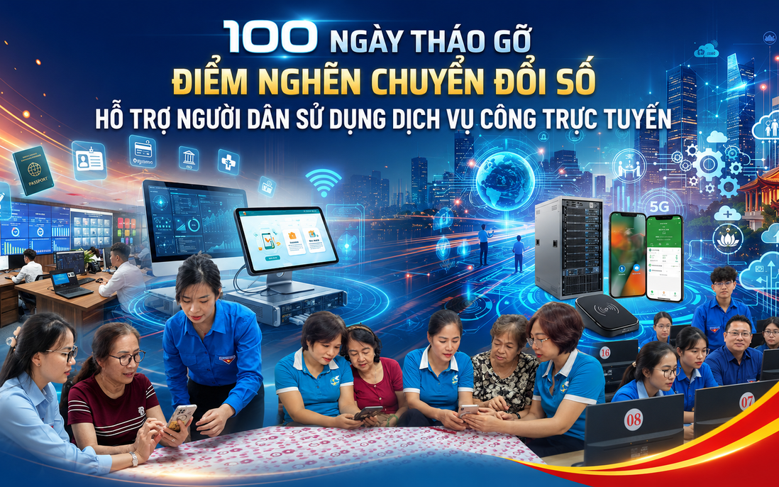 “100 ngày tháo gỡ điểm nghẽn chuyển đổi số": Kỳ cuối - 3 trụ cột để tiến tới xã hội số bao trùm