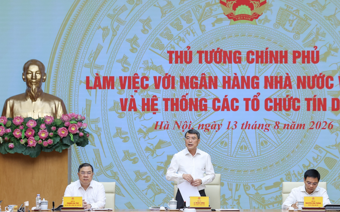 Thủ tướng Chính phủ làm việc với Ngân hàng Nhà nước và hệ thống các tổ chức tín dụng