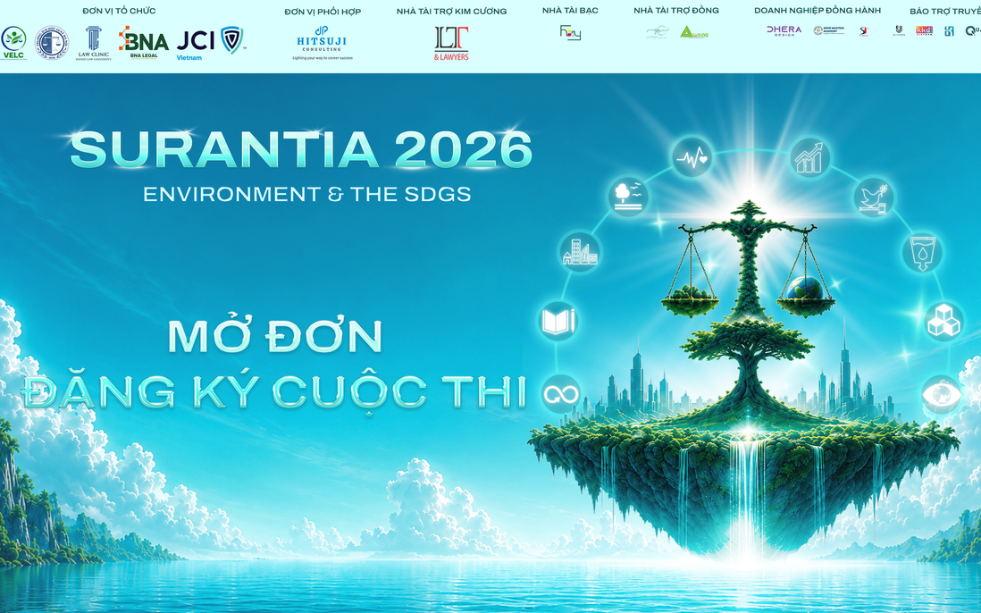Khởi động Cuộc thi SURANTIA 2026: Người trẻ dùng pháp luật góp sức bảo vệ môi trường