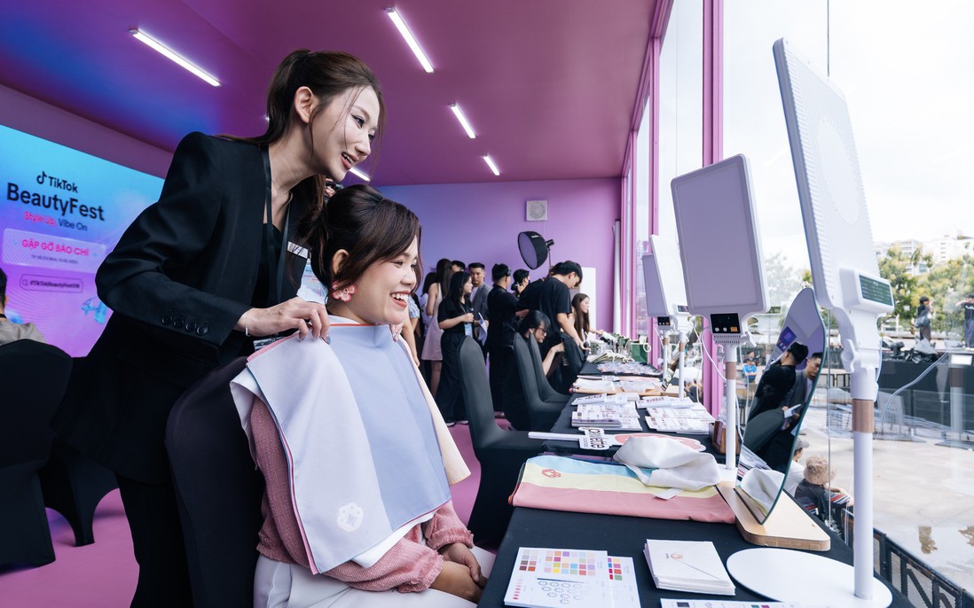 Đông đảo bạn trẻ tham dự TikTok Beauty Fest 2026