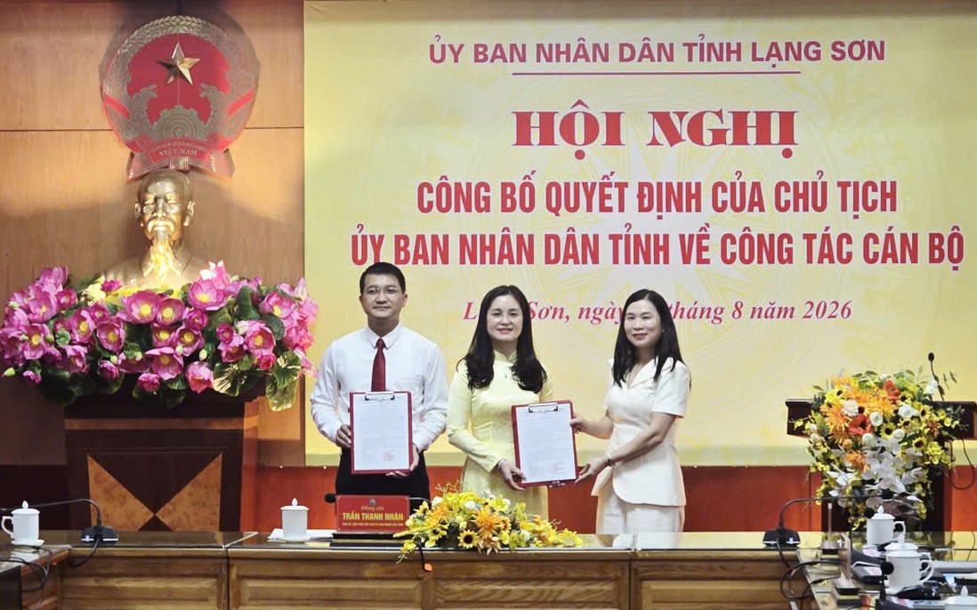Lạng Sơn: Sở Nội vụ có tân Giám đốc, Phó Giám đốc