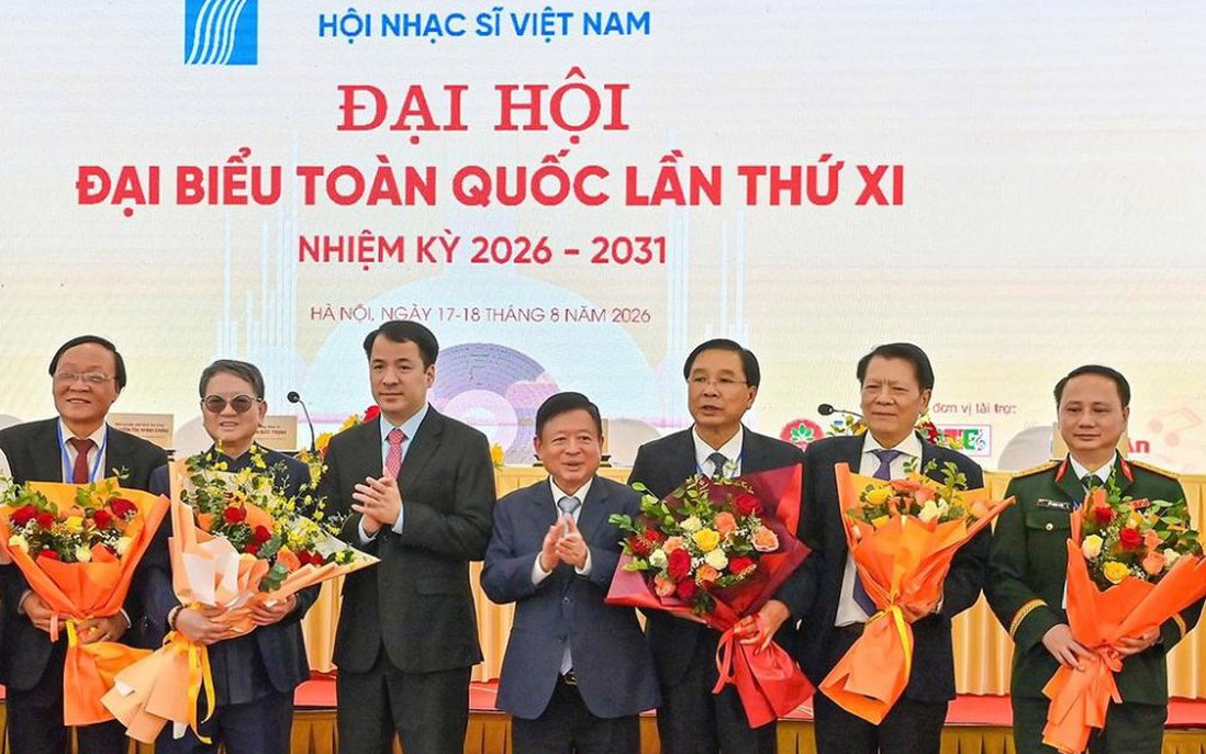 Thiếu tướng, nhạc sĩ Nguyễn Đức Trịnh tái đắc cử Chủ tịch Hội Nhạc sĩ Việt Nam