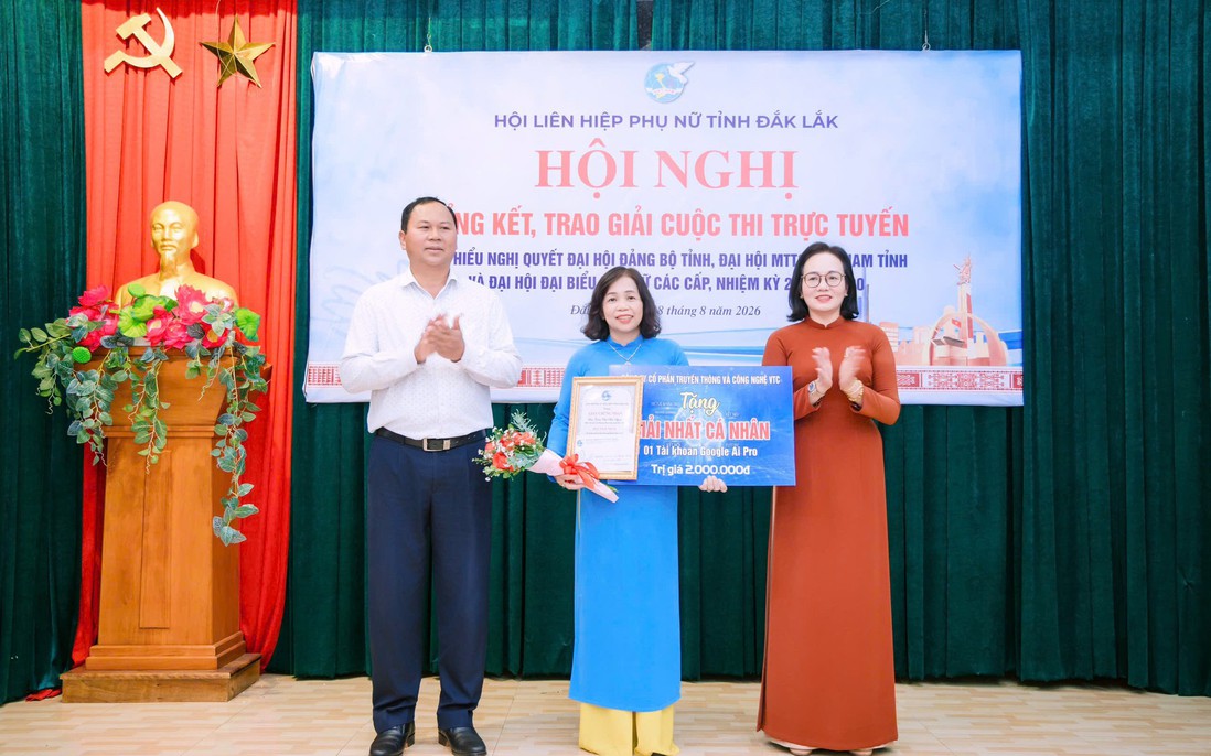 Vận dụng nền tảng số đưa Nghị quyết đến gần hơn với cán bộ, hội viên phụ nữ Đắk Lắk
