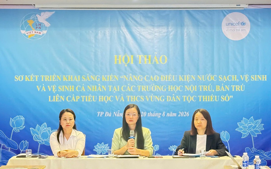 Nâng cao điều kiện nước sạch, vệ sinh tại các trường nội trú, bán trú vùng dân tộc thiểu số