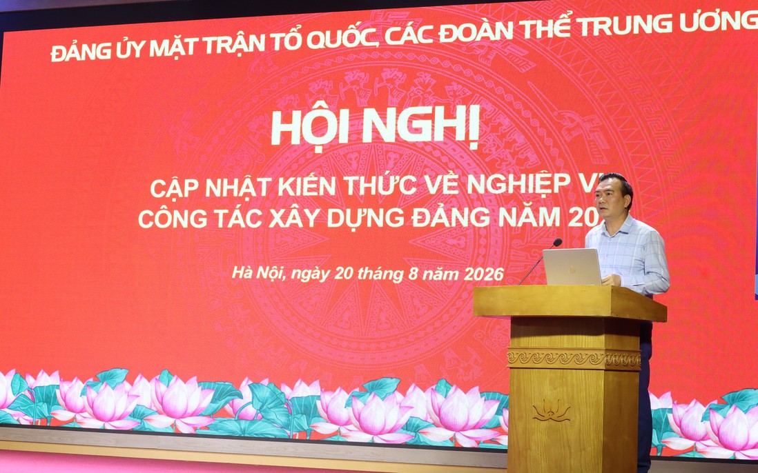 Nâng cao năng lực tham mưu và chất lượng công tác xây dựng Đảng trong tình hình mới