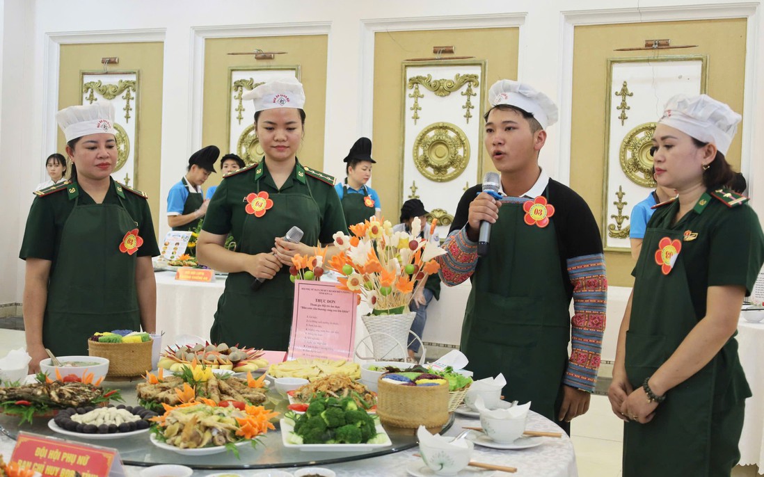 Hội LHPN tỉnh Sơn La: Hội thi Ẩm thực "Bữa cơm yêu thương - Cùng con lớn khôn"