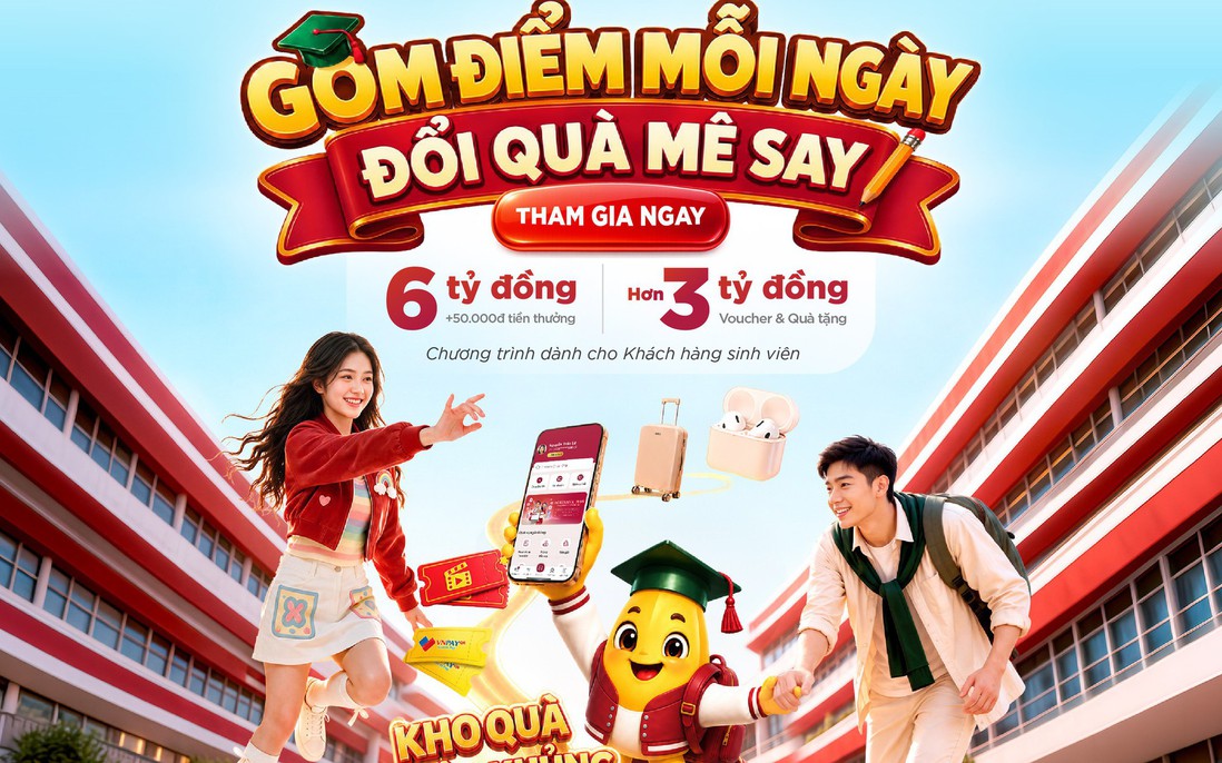 Agribank tung chương trình ưu đãi cho sinh viên: "Gom điểm mỗi ngày - Đổi quà mê say" trị giá hơn 9 tỷ đồng