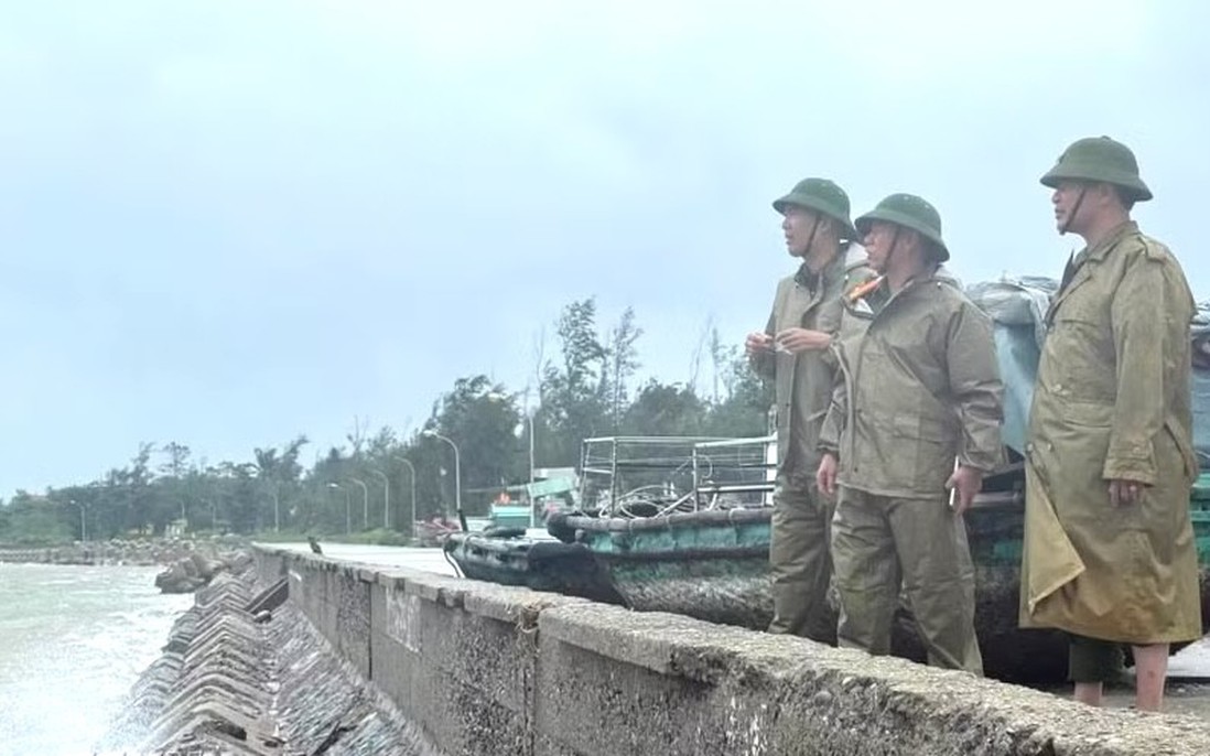 Bão số 4 không thay đổi cường độ, cách Hải Phòng khoảng 120km
