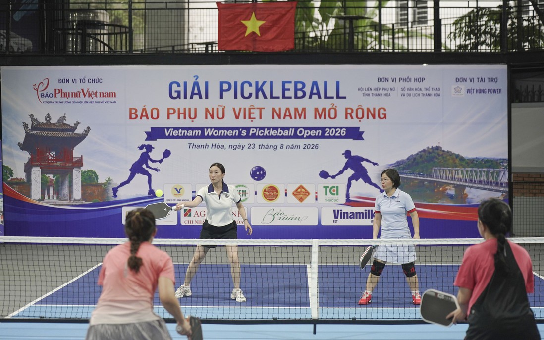 Khai mạc Giải Pickleball Báo Phụ nữ Việt Nam mở rộng năm 2026