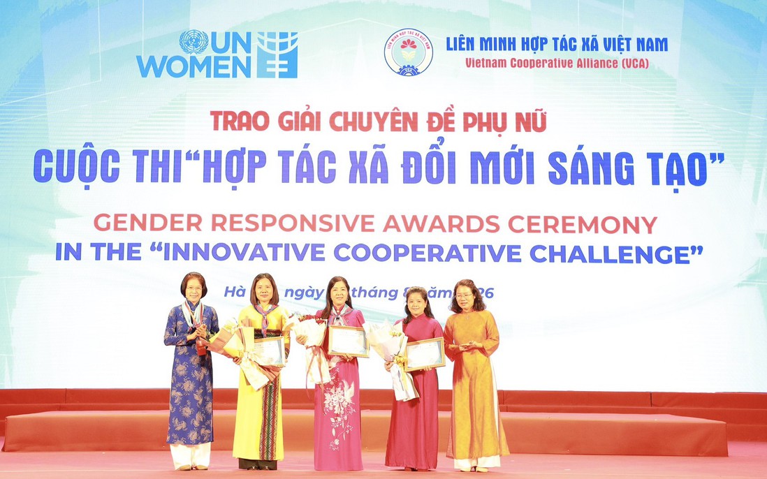 Vinh danh các Hợp tác xã đổi mới sáng tạo, có phụ nữ tham gia lãnh đạo, quản lý 