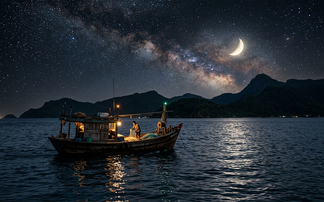 Biển đêm mùa hạ