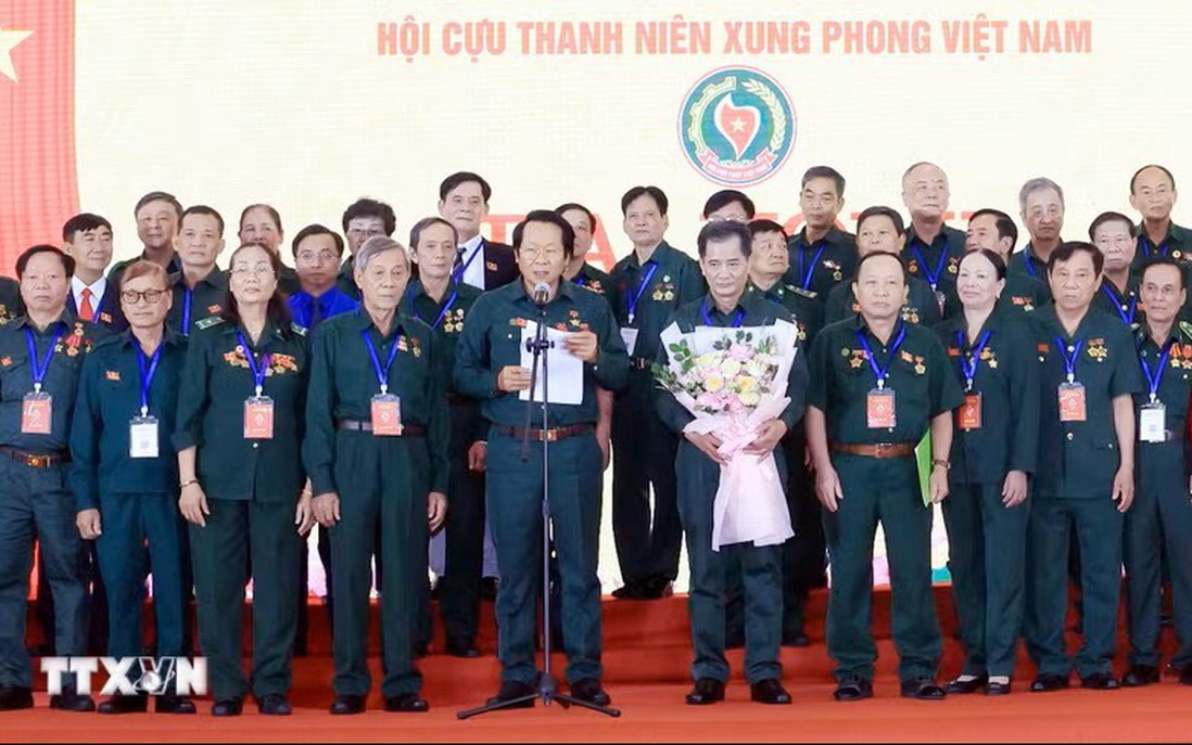 Ông Thân Đức Nam giữ chức Chủ tịch Hội Cựu Thanh niên xung phong Việt Nam