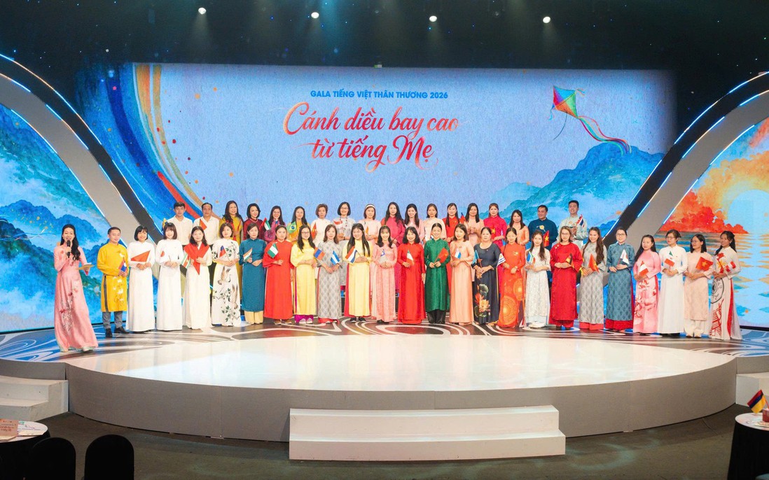 Gala Tiếng Việt thân thương 2026: Cánh diều bay cao từ tiếng Mẹ
