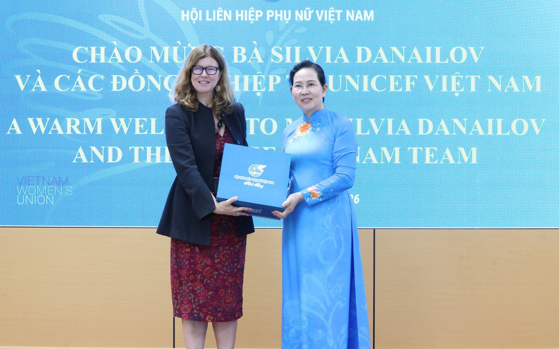 Hội LHPN Việt Nam và UNICEF: Hợp tác vì sự phát triển toàn diện của phụ nữ và trẻ em