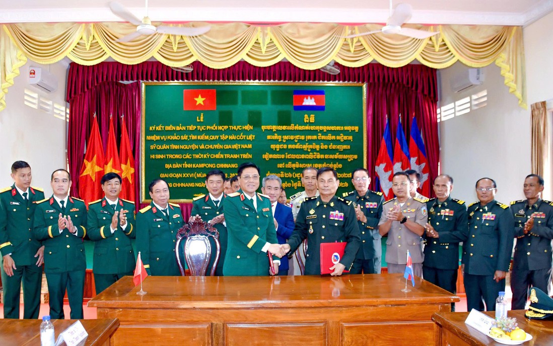 Quân khu 9 ký kết phối hợp tìm kiếm, quy tập hài cốt liệt sĩ quân tình nguyện Việt Nam tại Campuchia