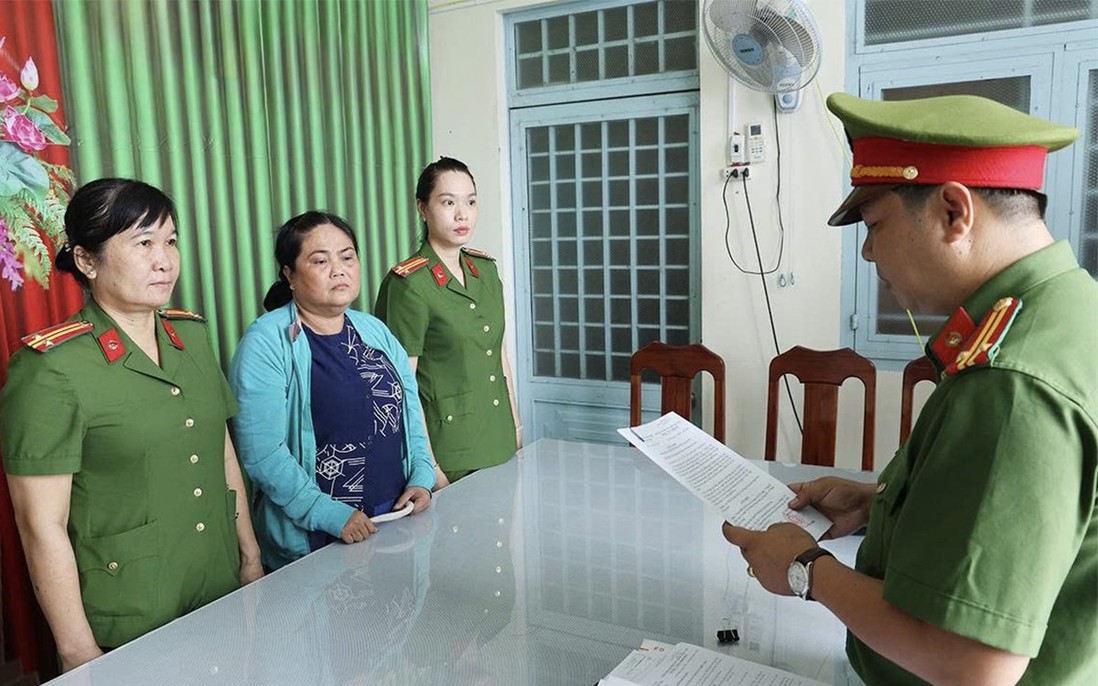 Bắt nữ đối tượng dùng giấy tờ giả chiếm đoạt tài sản
