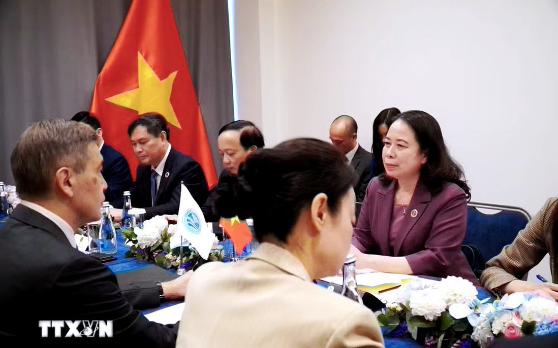 Phó Chủ tịch nước Võ Thị Ánh Xuân tiếp Tổng Thư ký SCO và gặp Tổng thống Kyrgyzstan