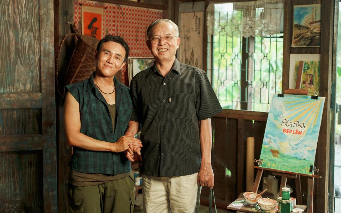 Sau tranh kiếng, Huỳnh Lập đưa nghệ thuật vẽ bút tre lên phim mới