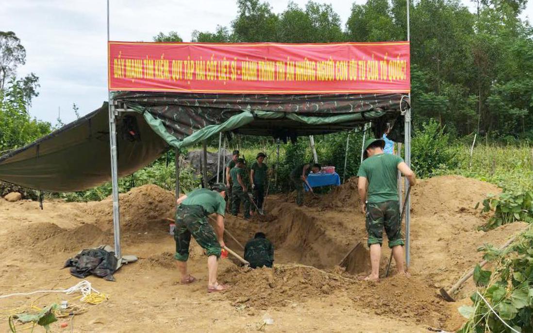 Đà Nẵng: Quy tập 3 hài cốt liệt sĩ nghi thuộc lực lượng đặc công