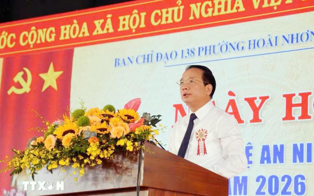 Trưởng Ban Tuyên giáo Trung ương dự Ngày hội toàn dân bảo vệ an ninh Tổ quốc tại Gia Lai